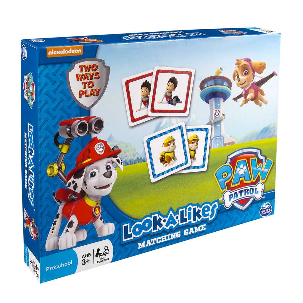 PAW Patrol Look A Likes Matching Board Game